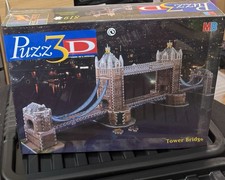 Puzzle 3D Tower Bridge MB 819 Teile Original ...