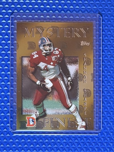 Shannon Sharpe [Gold] #M19 1997 Topps Mystery Finest card