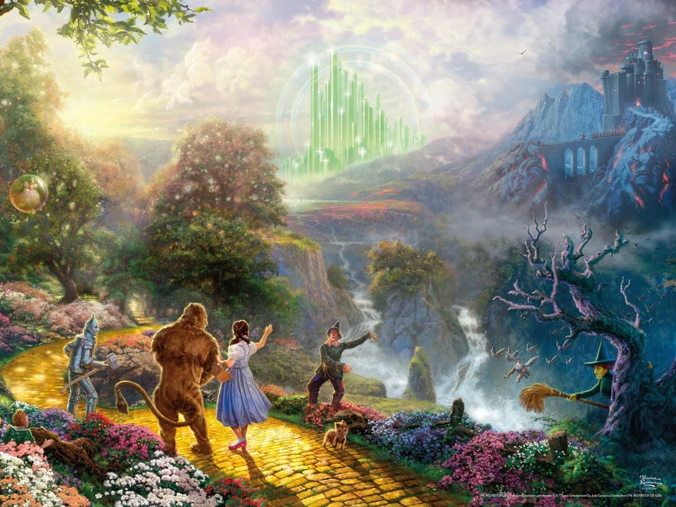 Juguete Ceaco - Thomas Kinkade - El Mago de Oz - Dorothy descubre E Foto 2 de 4