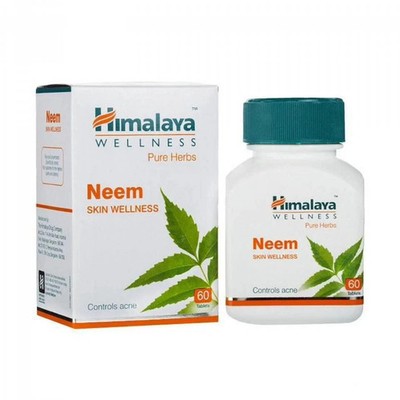 Neem Himalaya FRESH Official 5 Bottles 300 Tablets USA Immunity&Blood support