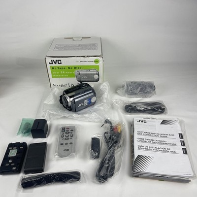 JVC Everio GZ-MG27U 20GB HDD Digital Video Camcorder w/ Charger Controller ETC
