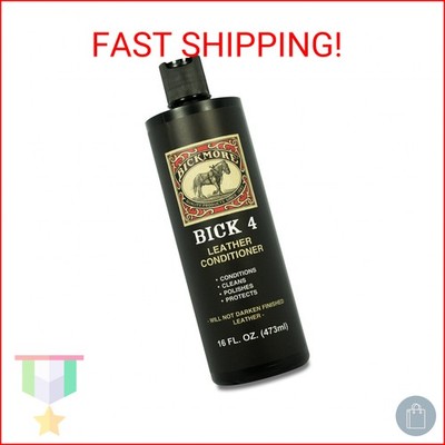 Bickmore Bick 4 Leather Conditioner and Leather Cleaner 16 oz - Will Not Darken