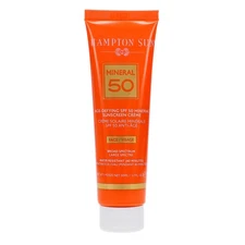 HAMPTON SUN AGE-DEFYING SPF 50 MINERAL SUNSCREEN CREME FOR FACE 1.7 OZ ~ EXP E25