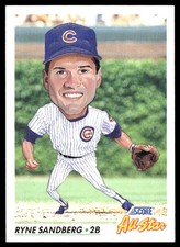 Ryne Sandberg 1992 Score #774 Chicago Cubs MLB READ FREE SHIPPING AutographDen