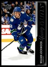 2021-22 Upper Deck Young Guns William Lockwood RC #490