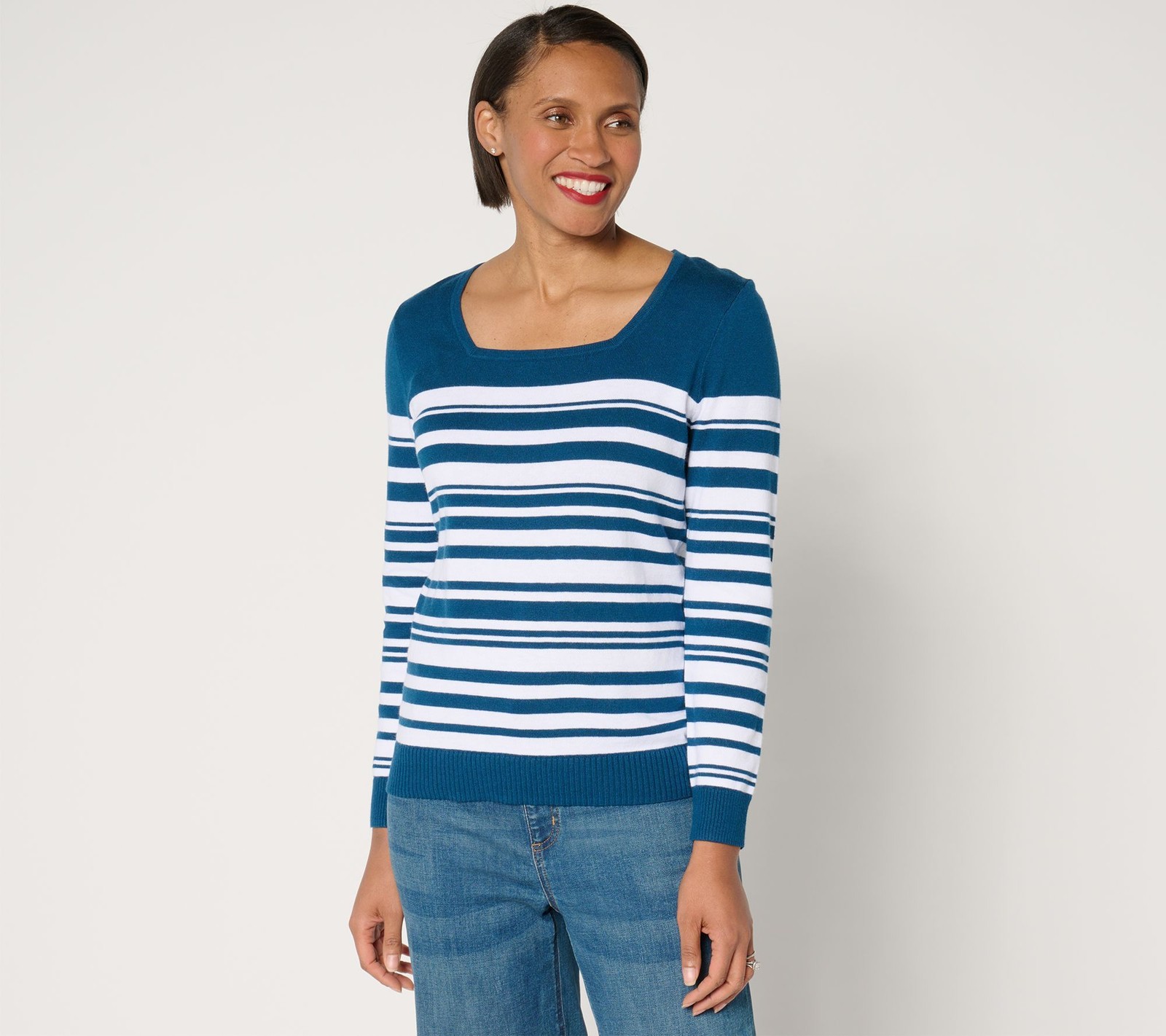 BEAUTIFUL by Lawrence Zarian Women's Top Plus Sz Sweater 3X Multi-colored