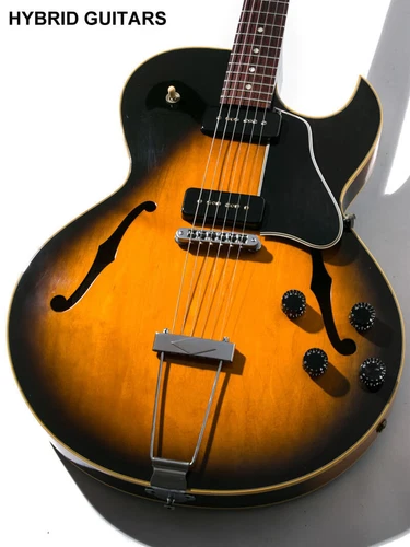 Gibson ES-135 Flame Neck Sunburst 1999 Used Electric Guitar