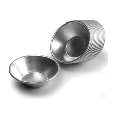 BMIROAMDFE 25 Pieces Egg Tart Molds Tiny Pie Tartlets Dessert Mold Pans Tin P...