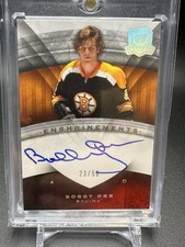 2008 Upper Deck The Cup - Enshrinements - Bobby Orr - Auto /50 - Bruins 🔥
