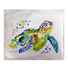 Betsy Drake Baby Sea Turtle Throw