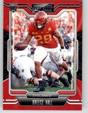 2022 Panini Playbook Draft Picks Breece Hall RC #6 NYJ