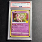 Pokémon Mew TCG Card Celebrations 011/025 Holo Rare 2021 25th Anniversary PSA 9