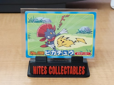 #ad Pokemon Pikachu VS Weavile No. 013 Top Sun VS. Card Diamond amp; Pearl Blue $16.19