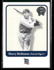 2001 Fleer Greats of the Game #84 Harry Heilmann
