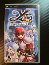 Ys The Ark of Napishtim Sony PSP PlayStation Portable Complete CIB Manual Konami