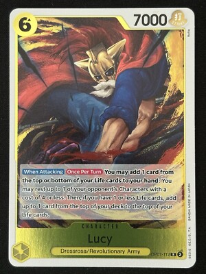 Lucy OP07-112 - 500 Years in the Future - One Piece Card Game OP