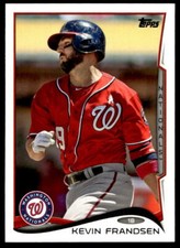 2014 Topps Update #US-279 Kevin Frandsen Washington Nationals Baseball