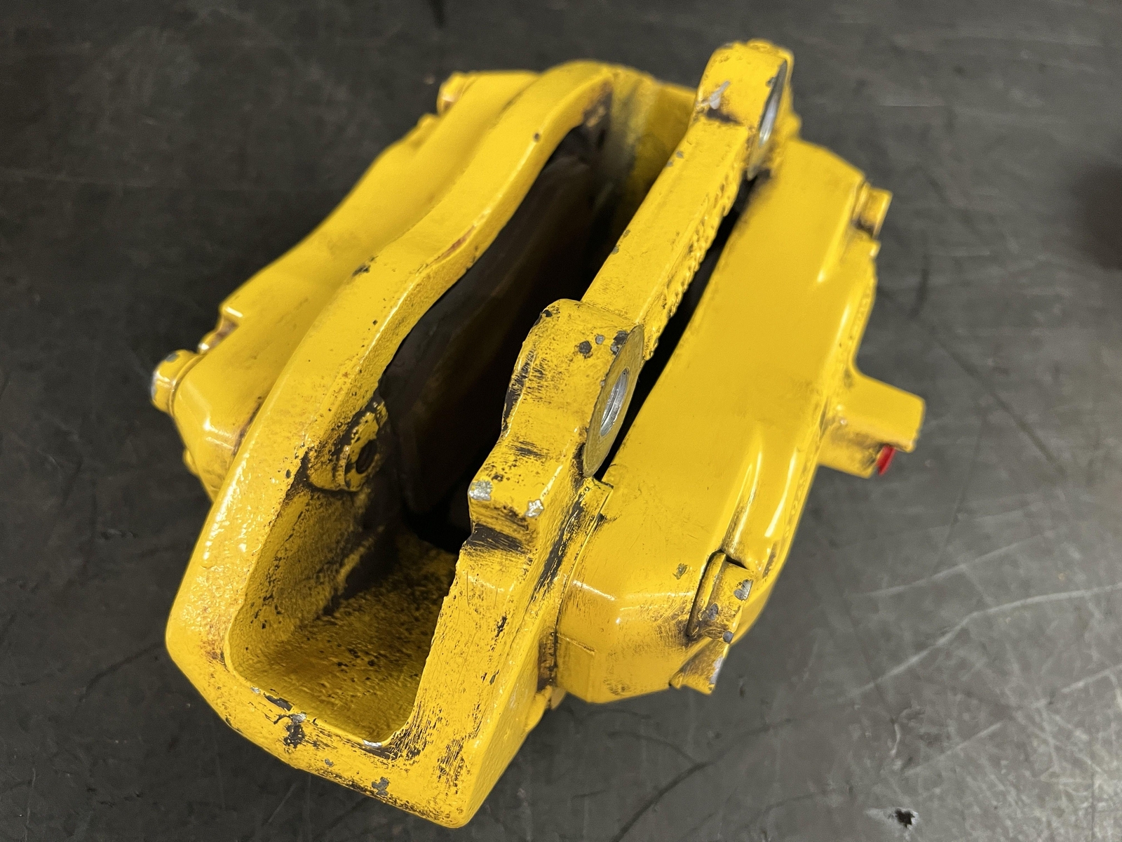 08-16 MASERATI GRANTURISMO FRONT REAR LEFT RIGHT YELLOW BRAKE CALIPERS 20833300