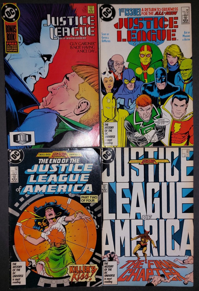 Justice League Comic Book Lot of 4.DC Comics. | eBay
