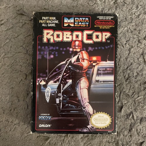 RoboCop Nintendo NES COMPLETE Game Cartridge + Box + Manual - Picture 12 of 12