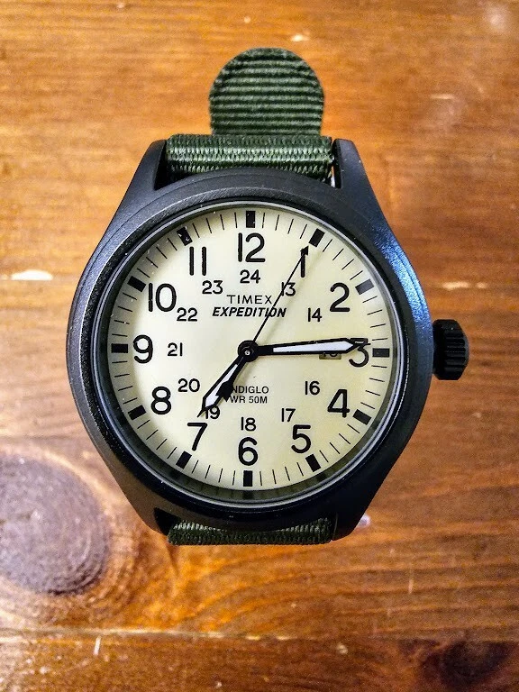 Timex men's expedition scout watch hot sale