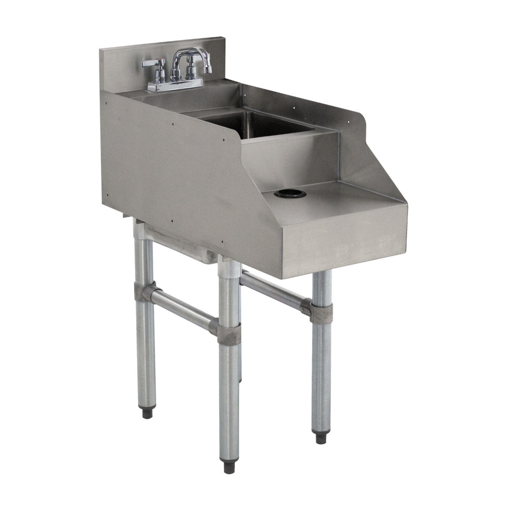 Advance Tabco CR-RS-18 Underbar Blender Station w/ Dump Sink