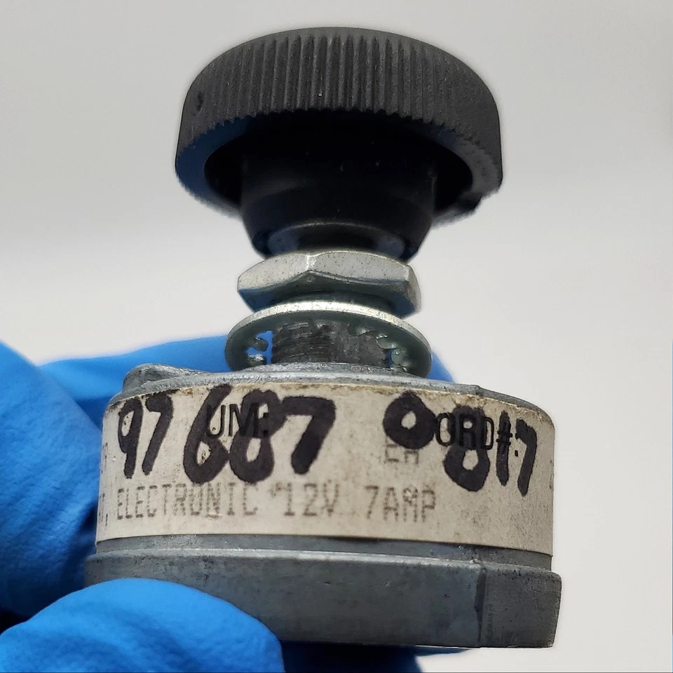 Kalmar Ottawa 90017729 Rheostat Knob 12v 7A Electric for Yard Trucks Foto 4 de 4