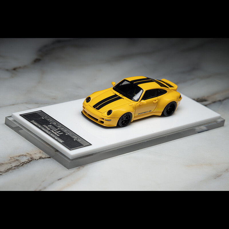 M64X MY64 1:64 Porsche Gunther Werks 993 400R Ducktail Car Model
