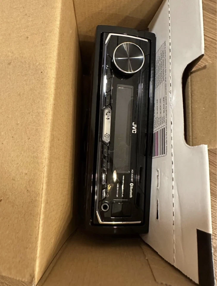 JVC KD-X351BT Bluetooth Autoradio - Schwarz - Bild 2 von 3