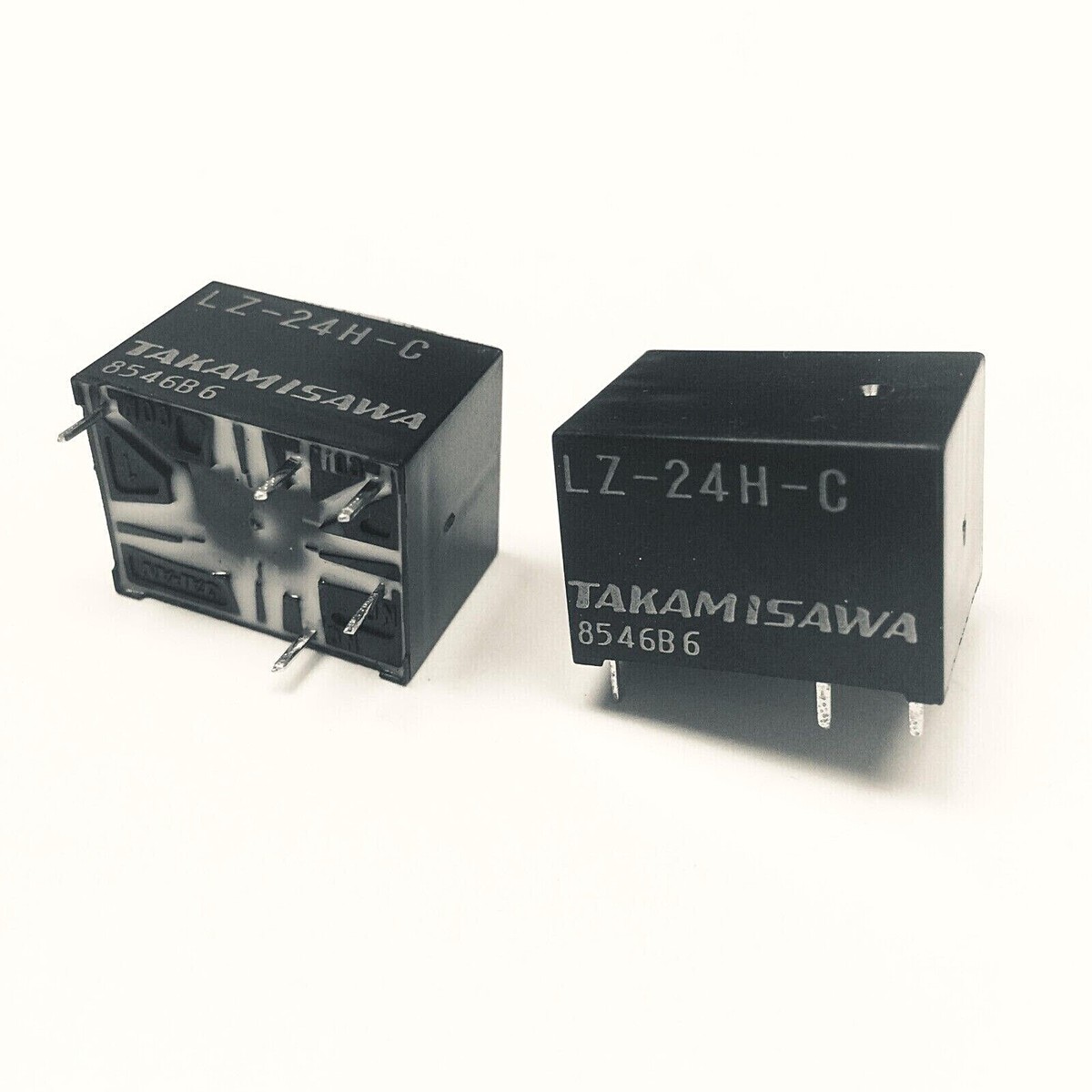 1Pc TAKAMISAWA LZ-24H 24VDC Power Relay 5Pins Replace LZ-24H-K