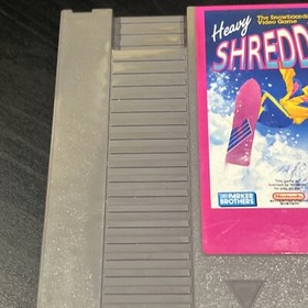 Heavy Shreddin' NES (Nintendo Entertainment System, 1990) Snowboard Video Game