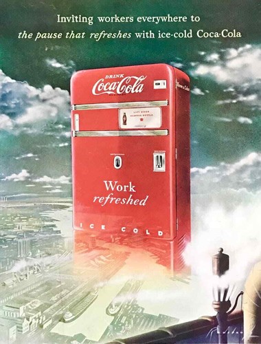 1949 coca cola machine