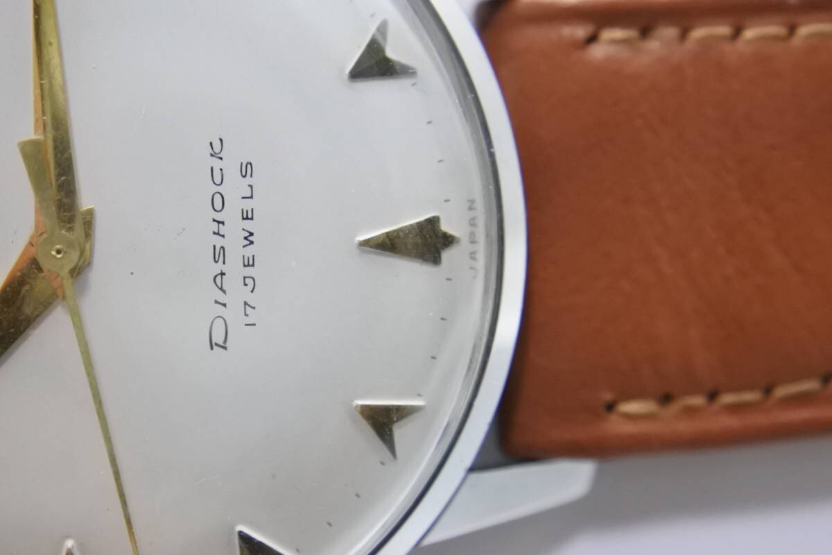Seiko Seikosha Laurel S Mark 17 Stone Genuine Belt Seiko Seikosha Laurel S Mark 17 Stone Genuine Belt
