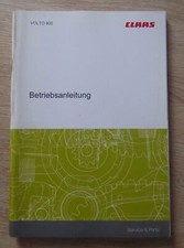 Claas Heuwender Volto 900 Betriebsanleitung