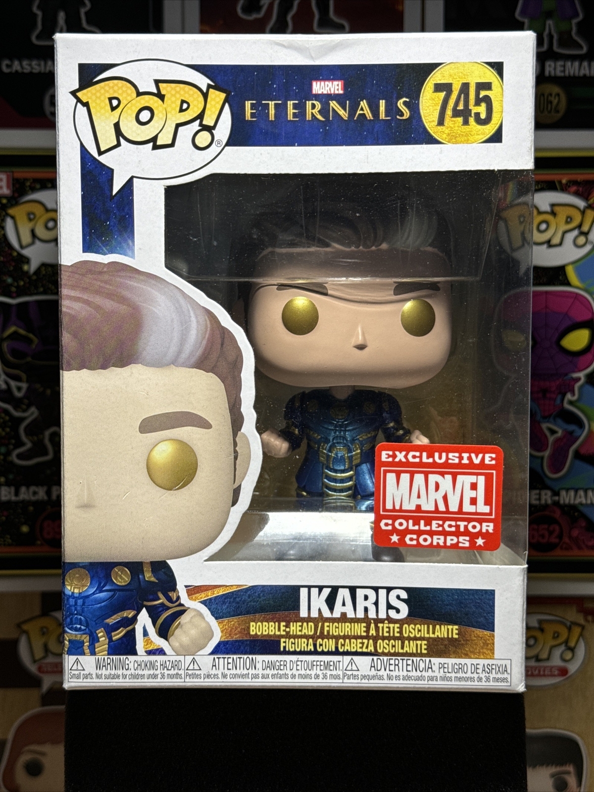 Funko Pop! Vinyl: Ikaris #745 Eternals Marvel Exclusive Collector Corps