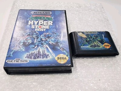 Teenage Mutant Ninja Turtles: The Hyperstone Heist Genesis 1992 No Manual Konami