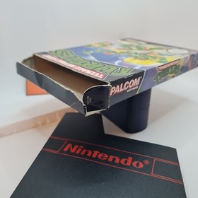 Teenage Mutant Hero Turtles Nintendo NES Cartridge + Box - (PAL B FRA)