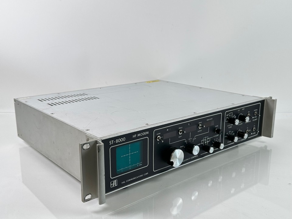 HAL Communications ST-8000 HF Modem Good Condition RTTY Demodulator ...