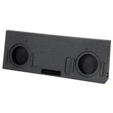 QPower QBOMB Dual 10 Subwoofer Enclosure Box for 2014-2019 Tundra Crew Max