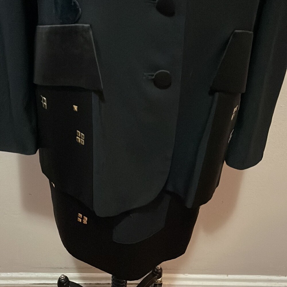 Moschino House Cat Embroidered Blazer and Dress image 4