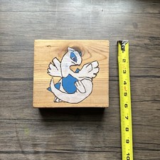 Pokemon Lugia wood burning pyrography wood gift Present Art