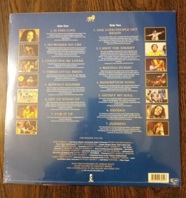 LEGEND the best of BOB MARLEY and the WAILERS - 75th Anniversary - VINYL  RECORD