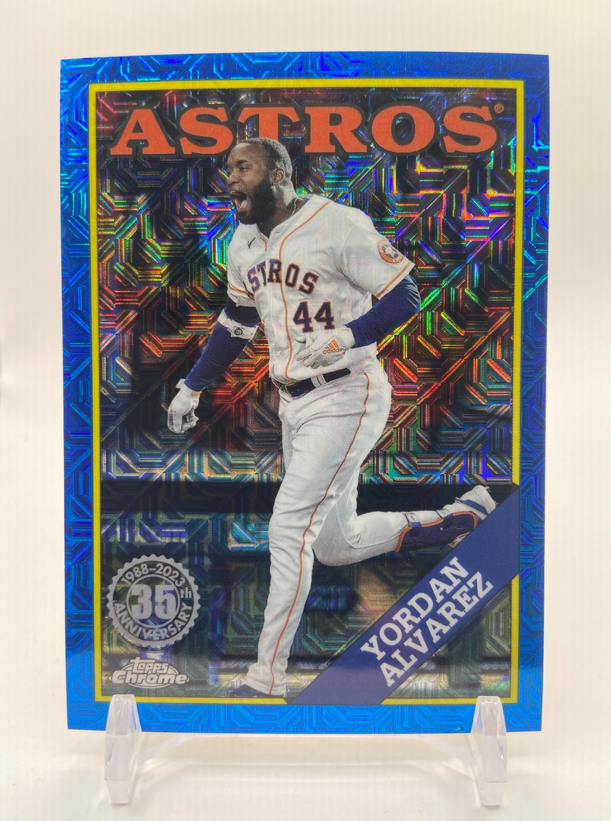 2023 Topps Series 1 YORDAN ALVAREZ Silver Pack Blue Parallel /150 - T88C-82