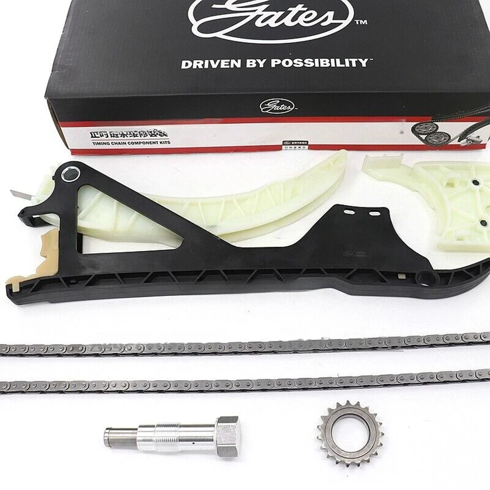 Kit de cadena de distribución bomba de aceite engranaje para BMW N51 N52 N55 325 335i X3 X5 X6 F22 3,0 L Foto 3 de 4