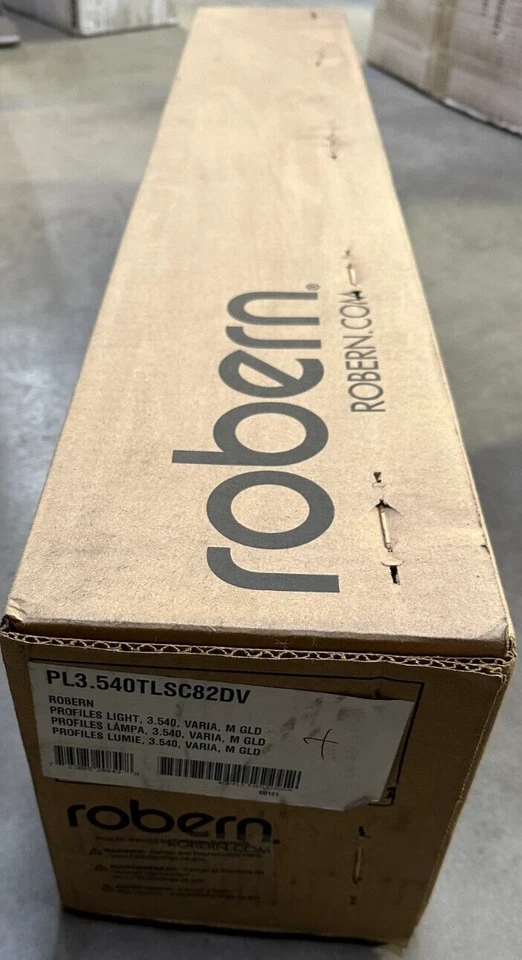 Robern PL3.540TLSC82DV - 轮廓 - 模块化灯 3.5 x 40 英寸 - 哑光金色 — 第 2/4 张图片