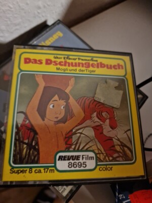 Das Dschungelbuch Mogli und der Tiger Super 8 Color
