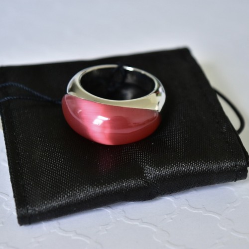 Vendita! Anello bicolore Calvin Klein ellisse $95 taglia 9 - Foto 2 di 4
