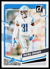 Kerby Joseph, 2023 Donruss, #101, Detroit Lions,