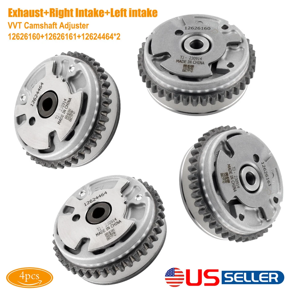 4 x Actuador PHASER DE LEVA VARIABLE para Cadillac CTS STS ATS SRX 2009-UP 3,0 L 3,6 L Foto 2 de 4