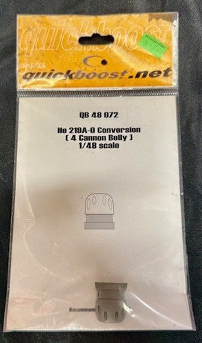 Quickboost QB48072 - He 219A-O Conversion (4 cannon belly) for Tamiya Kit - New - 第 1/2 張圖片